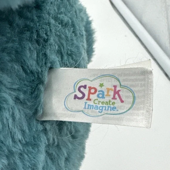 SPARK Create Imagine Teddy Bear w/Teal Blue Dino T-Rex Costume Plush Stuffed 18" - Picture 9 of 12